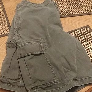 Old Navy mens cargo shorts, size 38, blue.